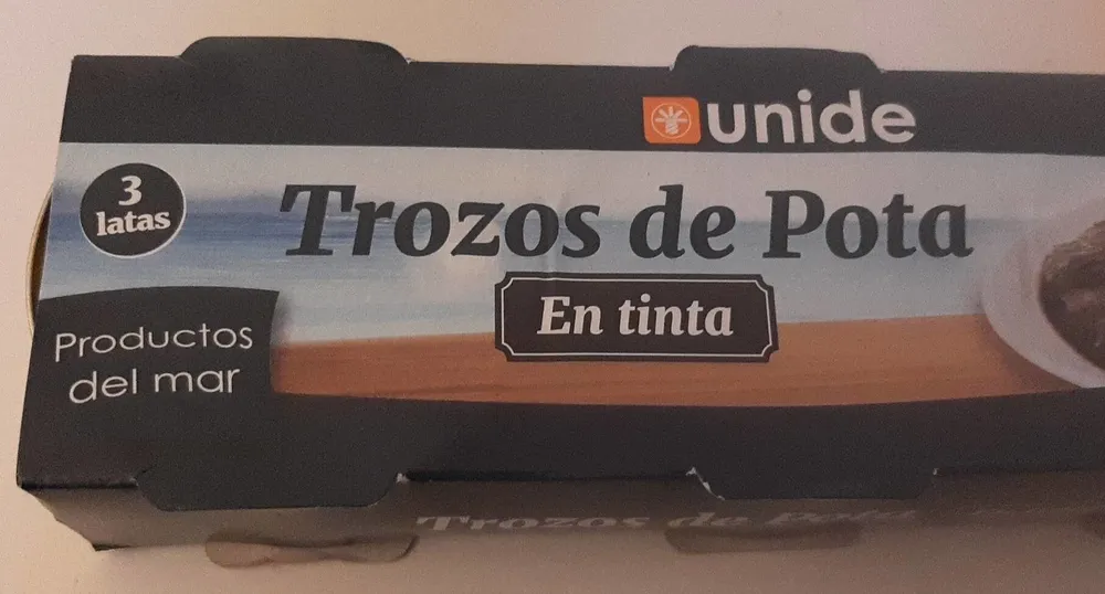 Trozos de pota