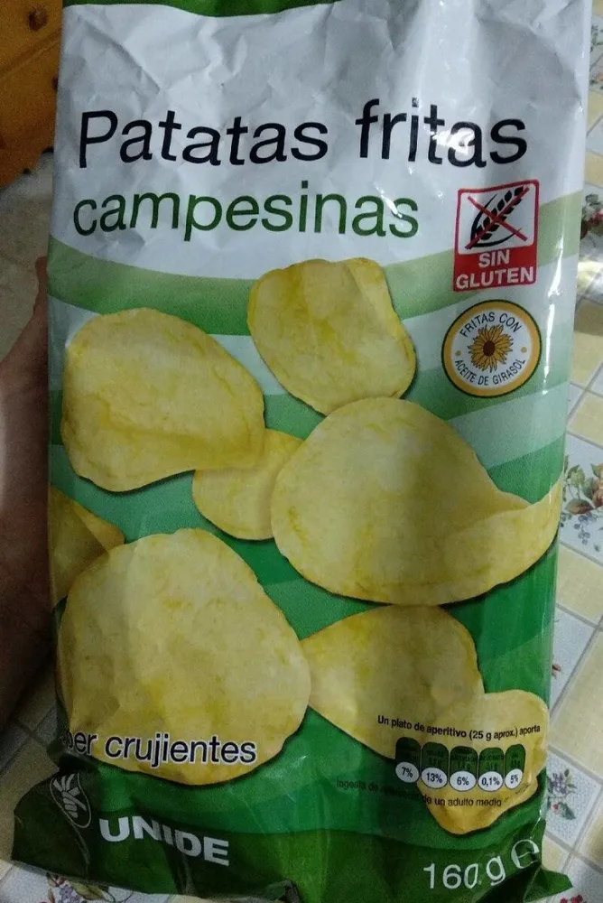 Patatas fritas campesinas