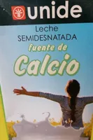Leche semidesnatada calcio