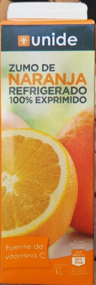 Zumo de naranja
