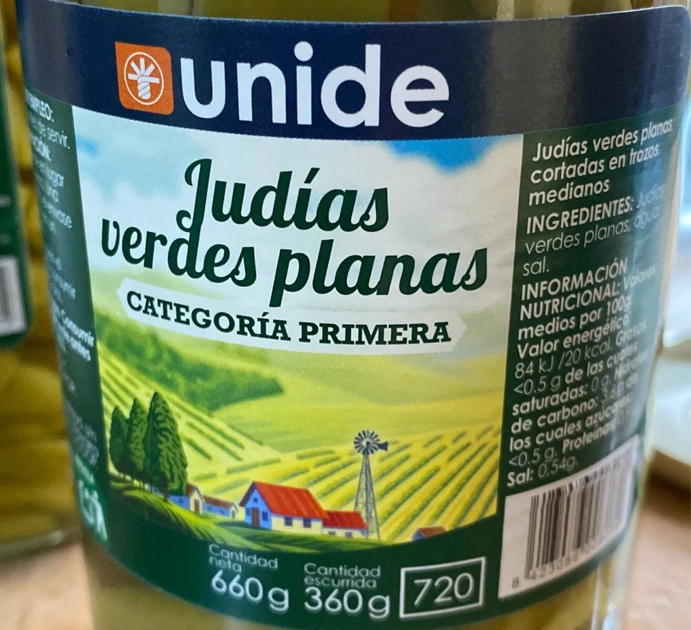 Judias verdes planad