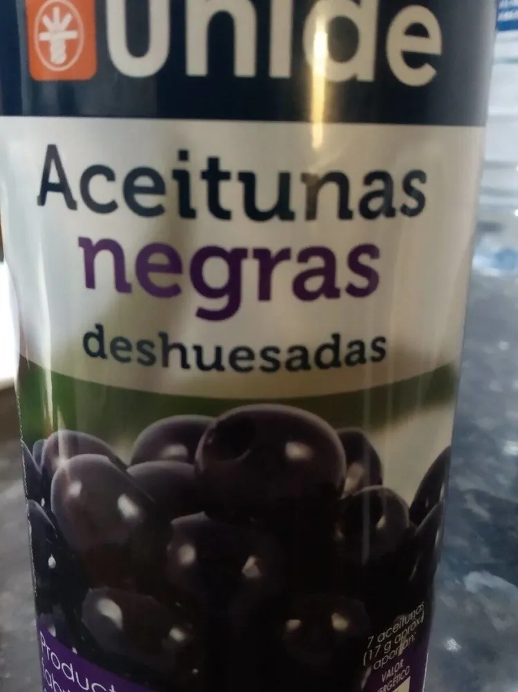 Aceitunas negras deshuesadas