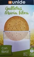 Galletas María fibra