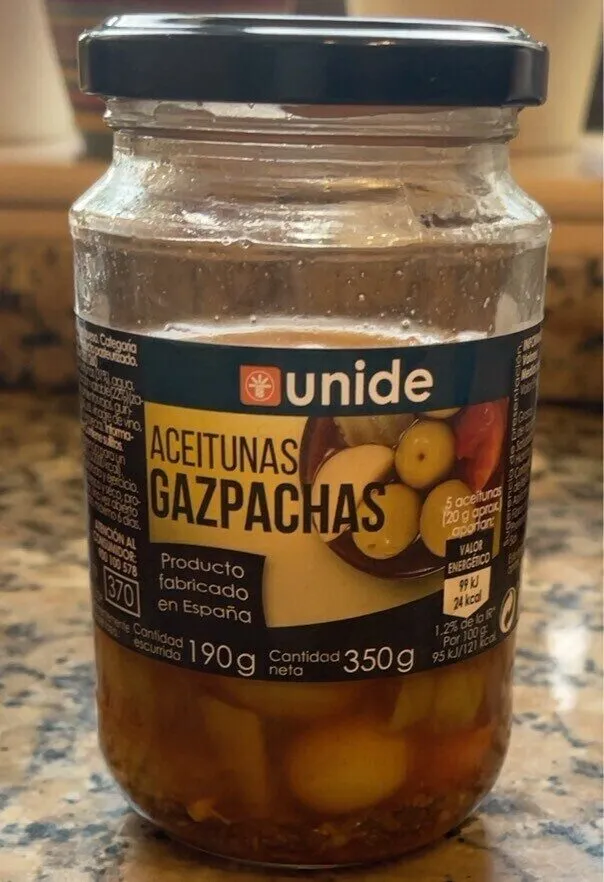 Aceitunas gazpacha