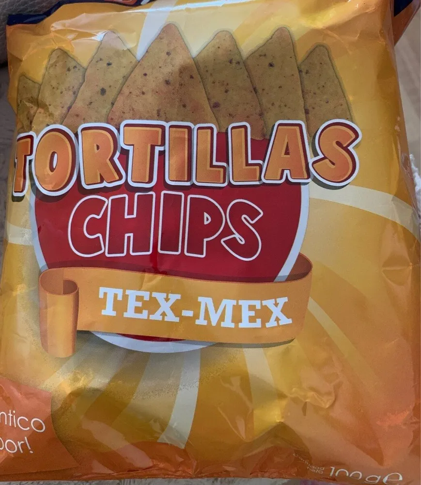 Tortillas chips tex mex