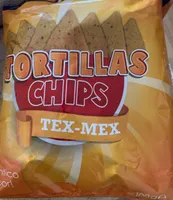 Tortillas chips tex mex