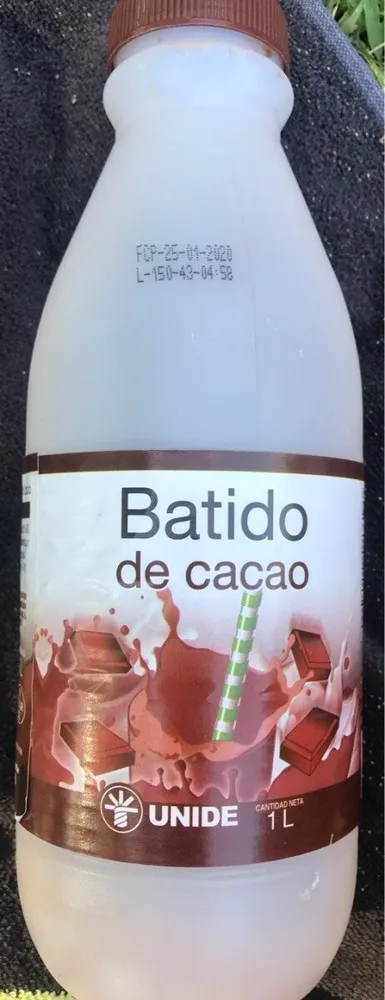 Batido de cacao