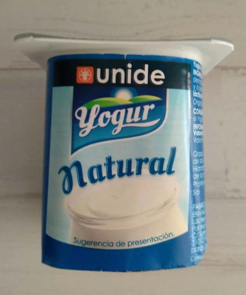 Yogur natural
