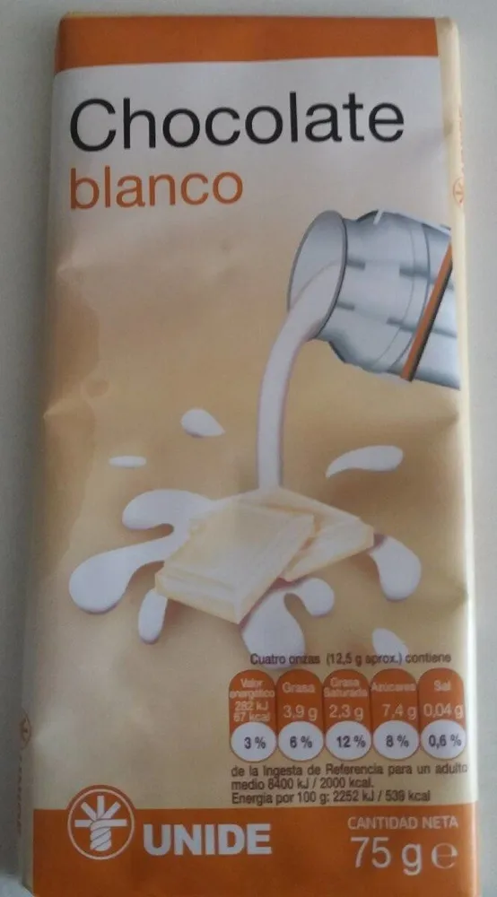 Chocolate blanco