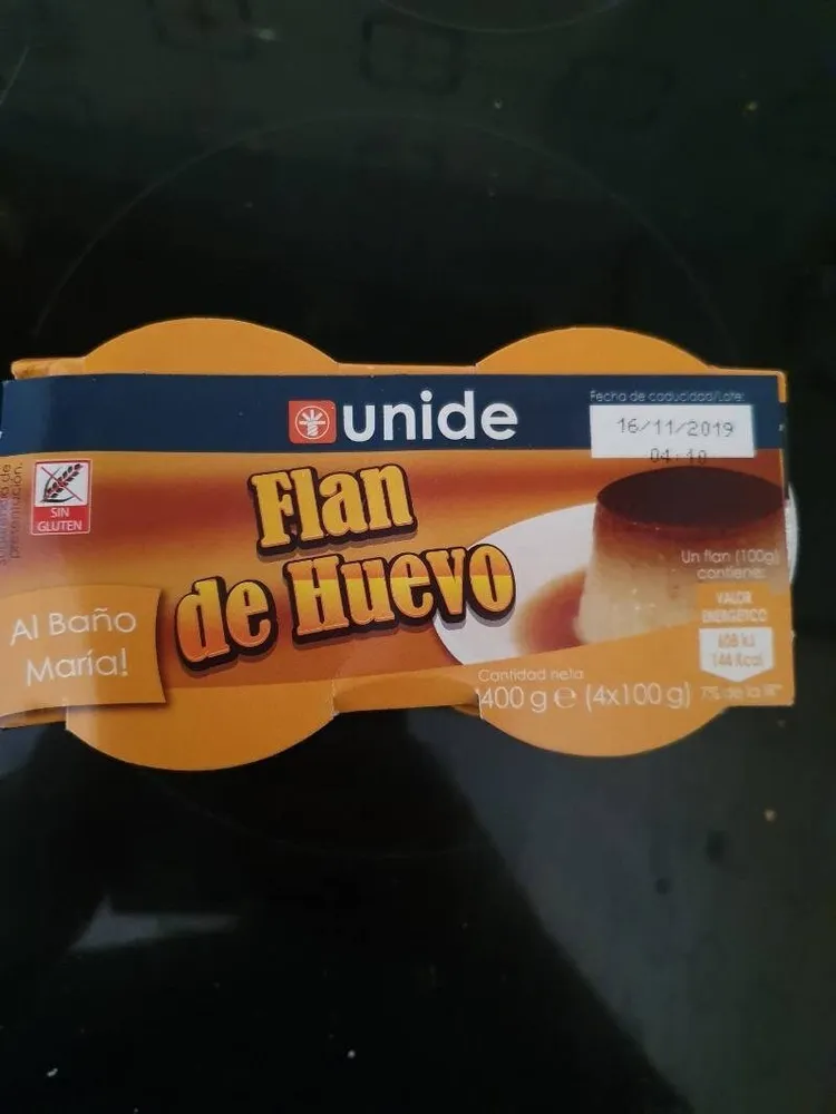 Flan de huevo