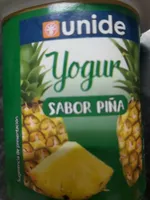 Yogur sabor piña