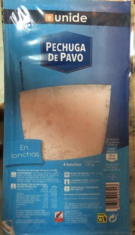 Pechuga de pavo