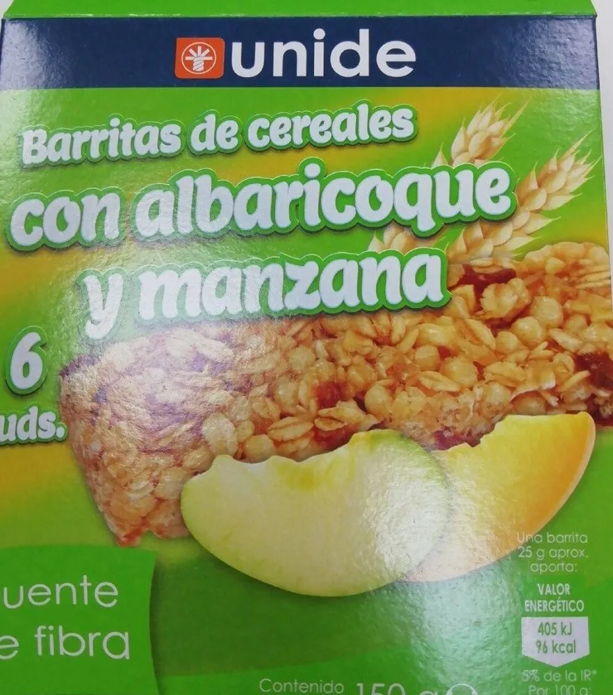 Barritas de cereales