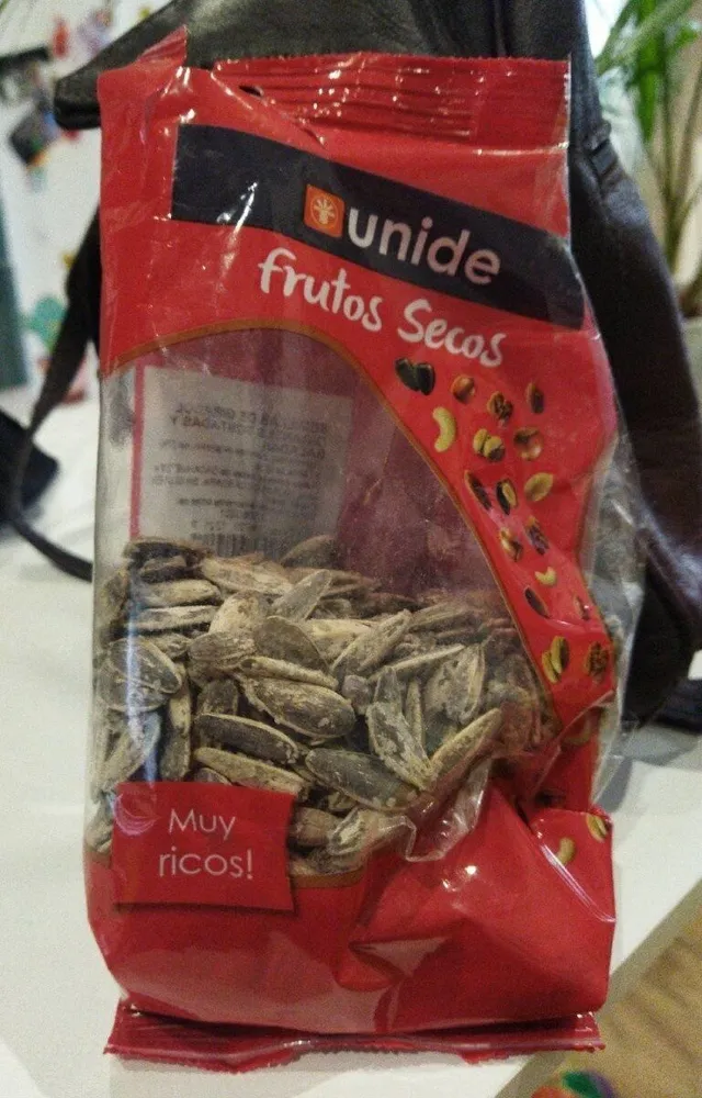 Semillas de girasol gigantes tostadas y saladas
