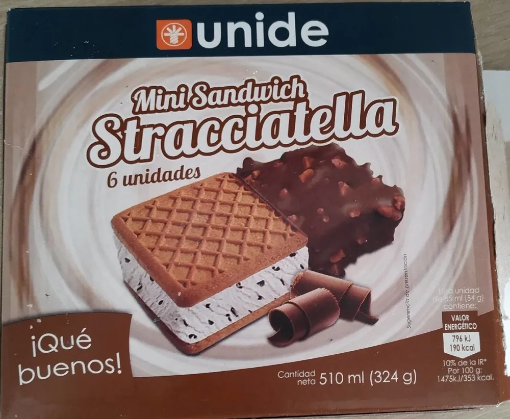 Mini Sandwich Stracciatella