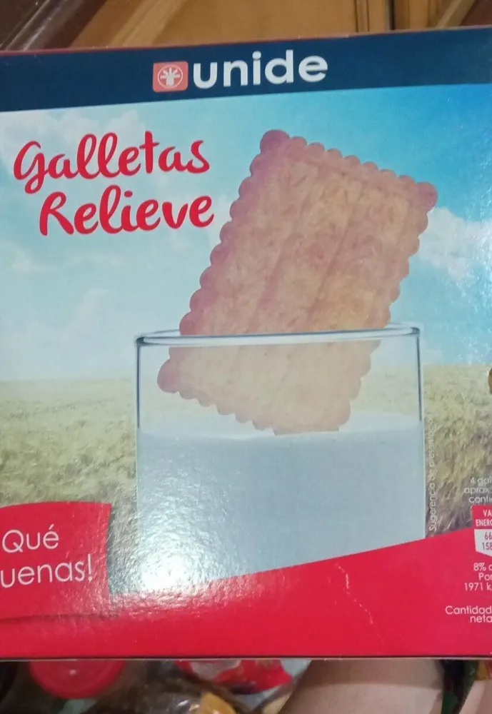 Galletas relieve