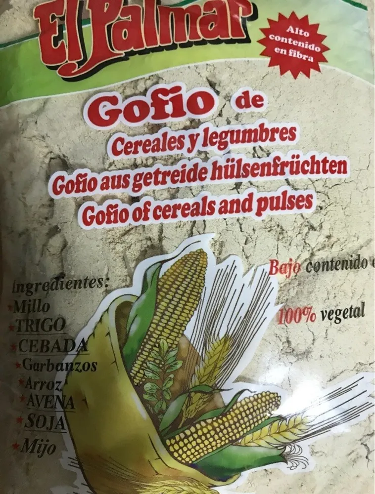 Gofio de Cereales y legumbres