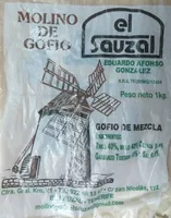 Gofio de 3 cereales y garbanzos