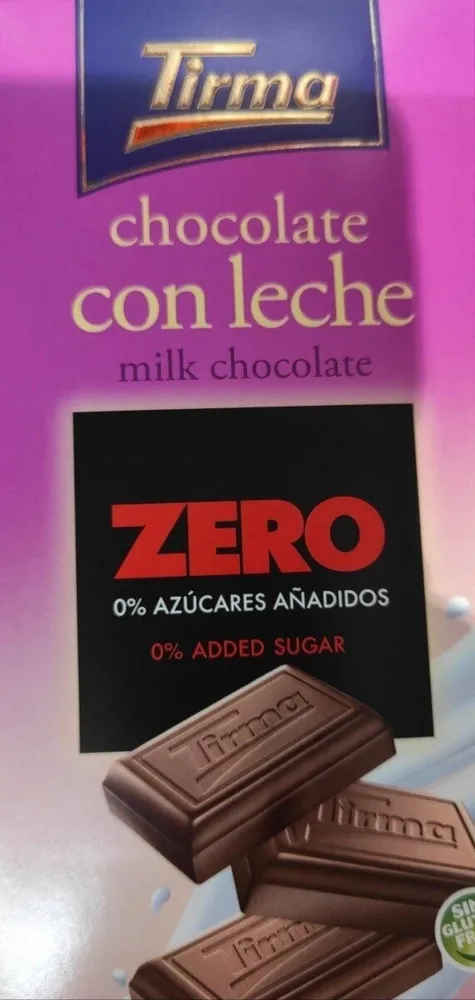 Chocolate con leche zero