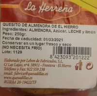 Quesito de almendra
