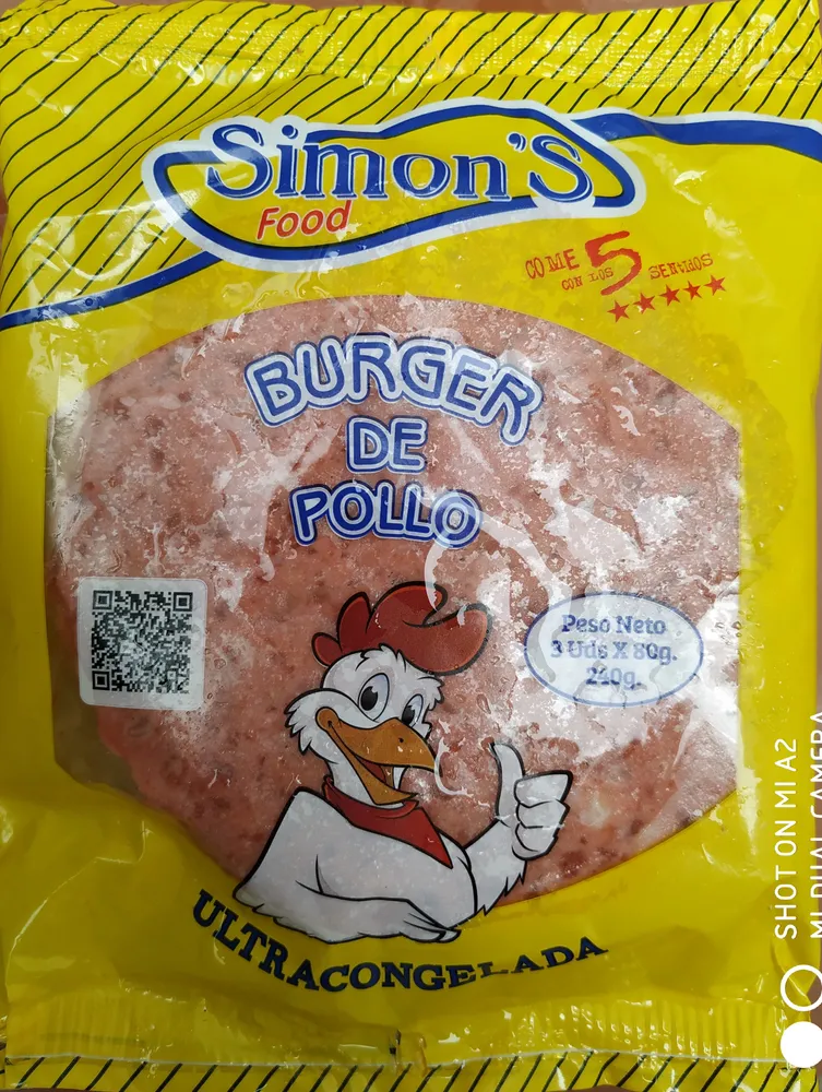 Hamburguesas de pollo