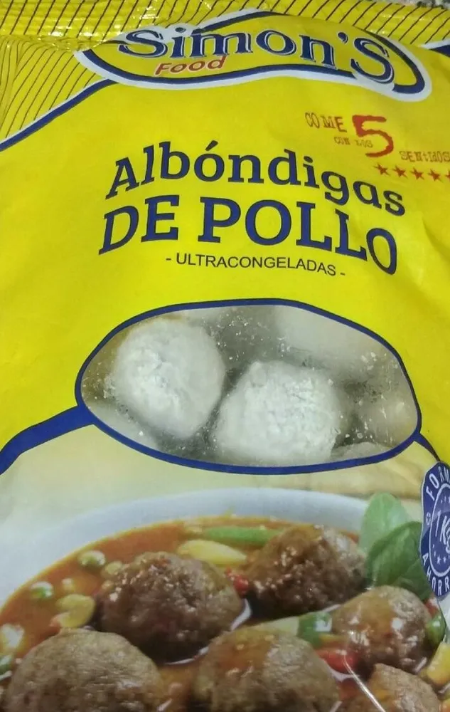 Albóndigas pollo