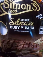 Hamburguesa de buey y vaca