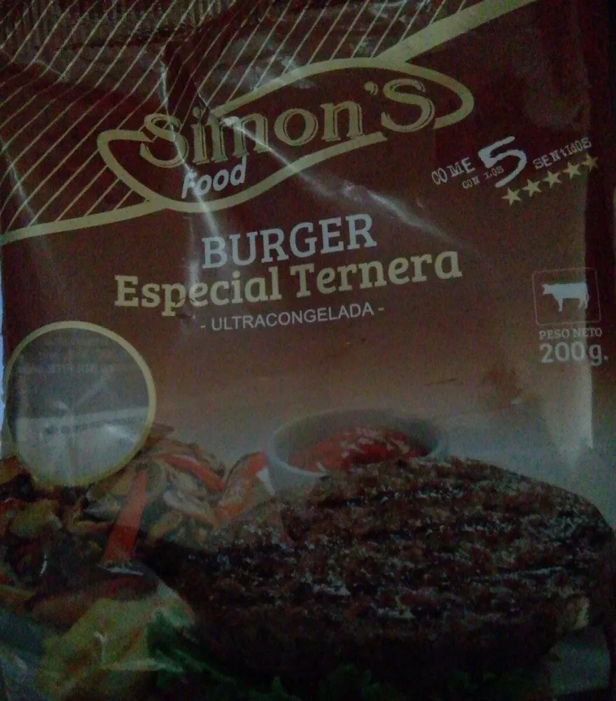 Burguer Especial Ternera