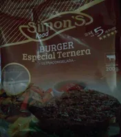 Burguer Especial Ternera