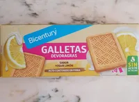 Galletas Devoragras sabor Yogur Limón