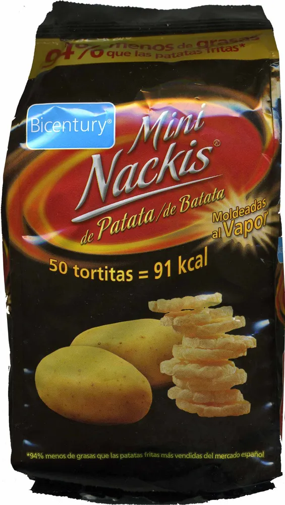 Mini tortitas de patata "Nackis"