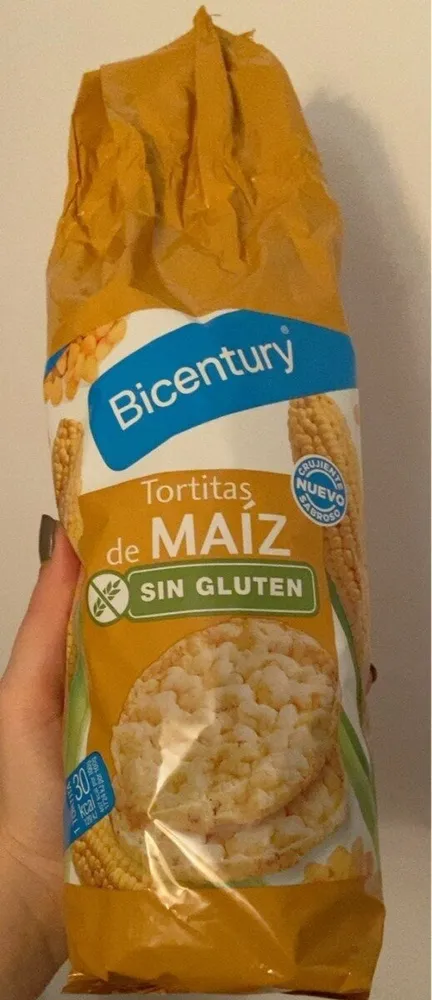 Tortitas de maiz sin gluten