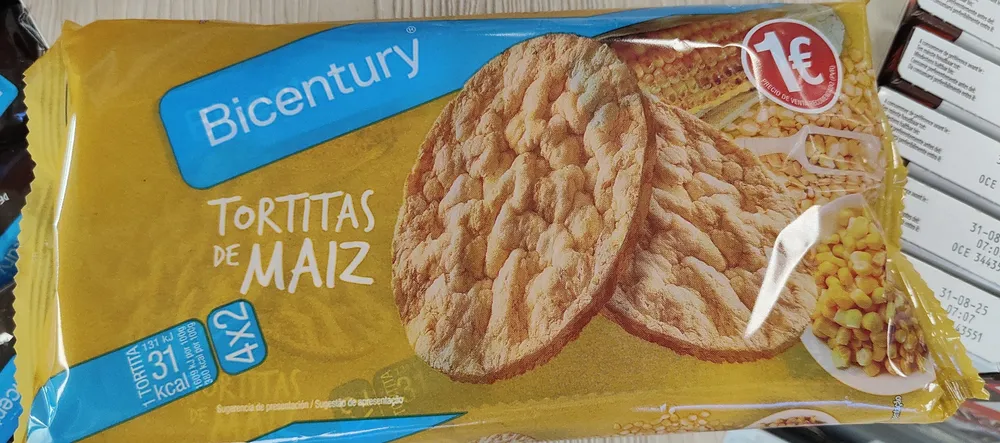 Nackis tortitas de maíz packs