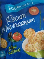 Mini tortitas receta mediterránea