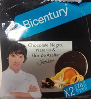 Chocolate negro, naranja y flor de azahar