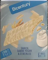 Snack sabor yogur y cereales