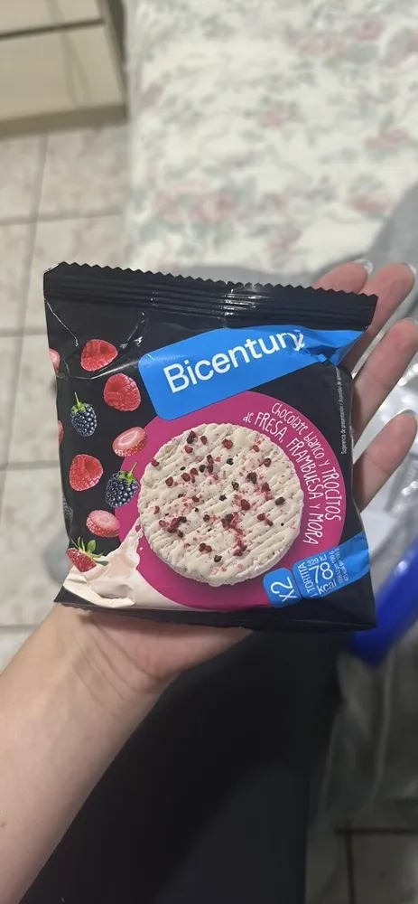 Tortitas de chocolate y frutos rojos