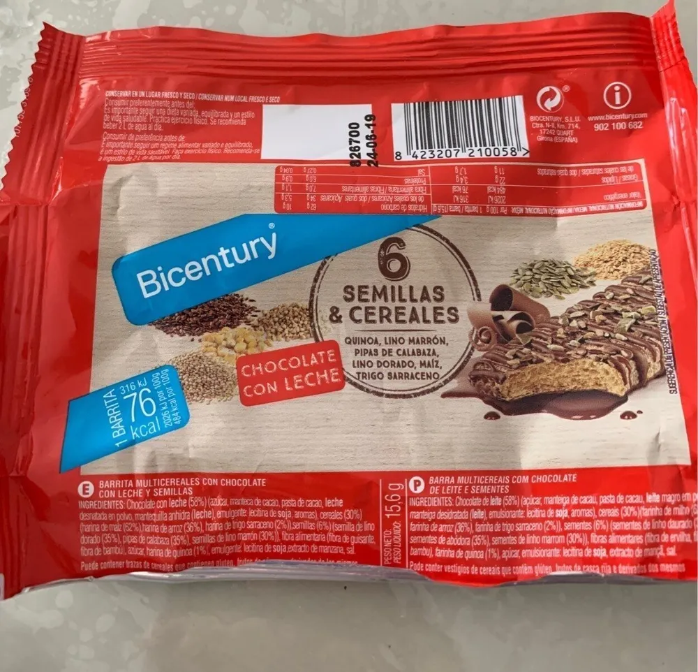 Barritas 6 cereales