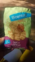 Chips de lentejas sabor cebolla caramelizada