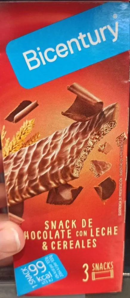 Snack de chocolate