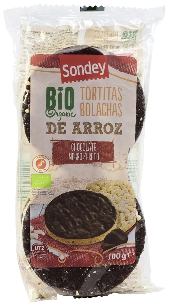 Tortitas Arroz Chocolate Negro