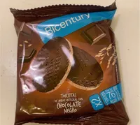 Tortitas de arroz integral con chocolate negro