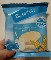 Tortitas de arroz integral sabor Yogur