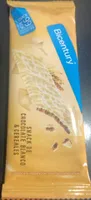 Snack de chocolate blanco y cereales