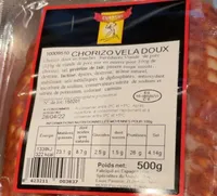 Chorizo vela doux
