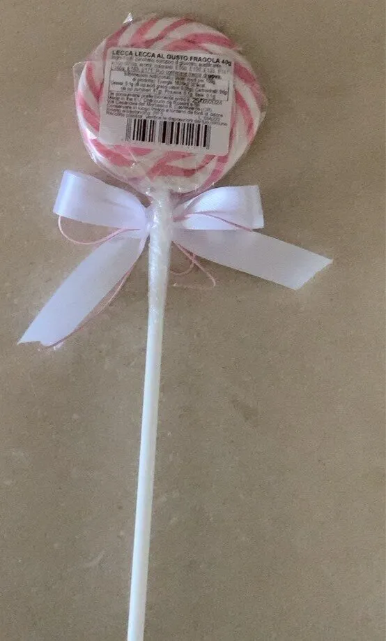 Lecca lecca gusto fragola