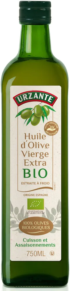 Huile d'olive vierge extra bio