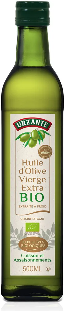 Huile d'Olive Vierge Extra Bio Urzante 500ML