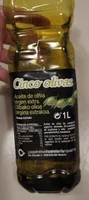 Aceite de oliva Virgen extra Cinco Olivas