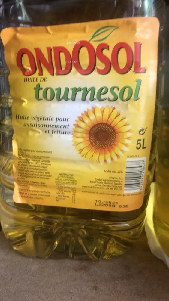 ondosol huile de tournesol